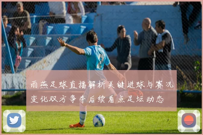 雨燕足球直播解析关键进球与赛况变化双方争夺后续看点足坛动态